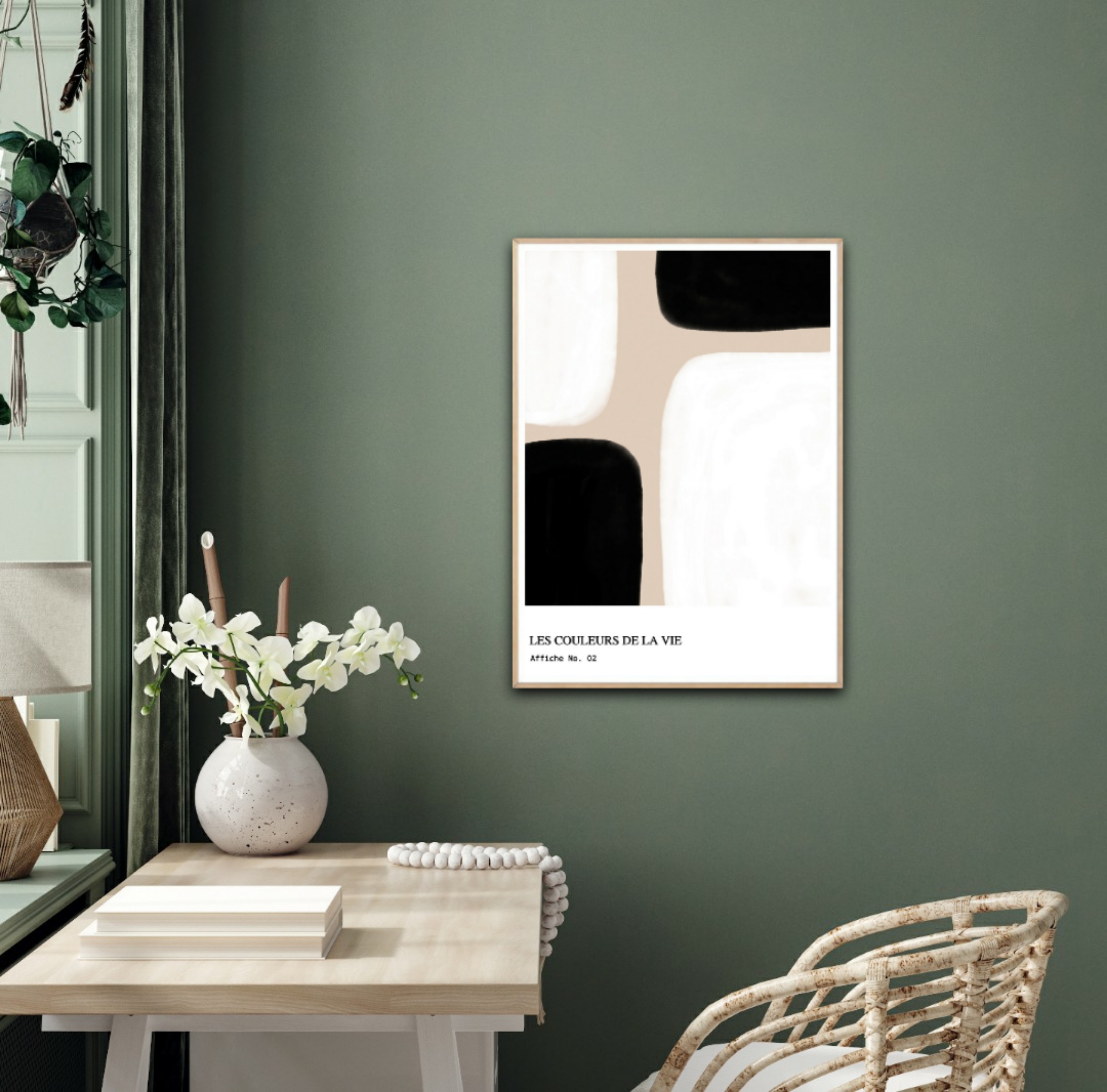 Les Couleurs De la Vie No. 2, 50 x 70 cm plakat - Billede 4