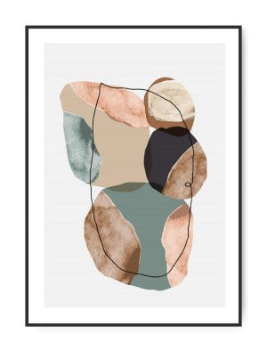 Abstraction 1, 50 x 70 cm plakat