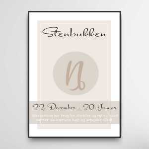 Stjernetegn plakater A3