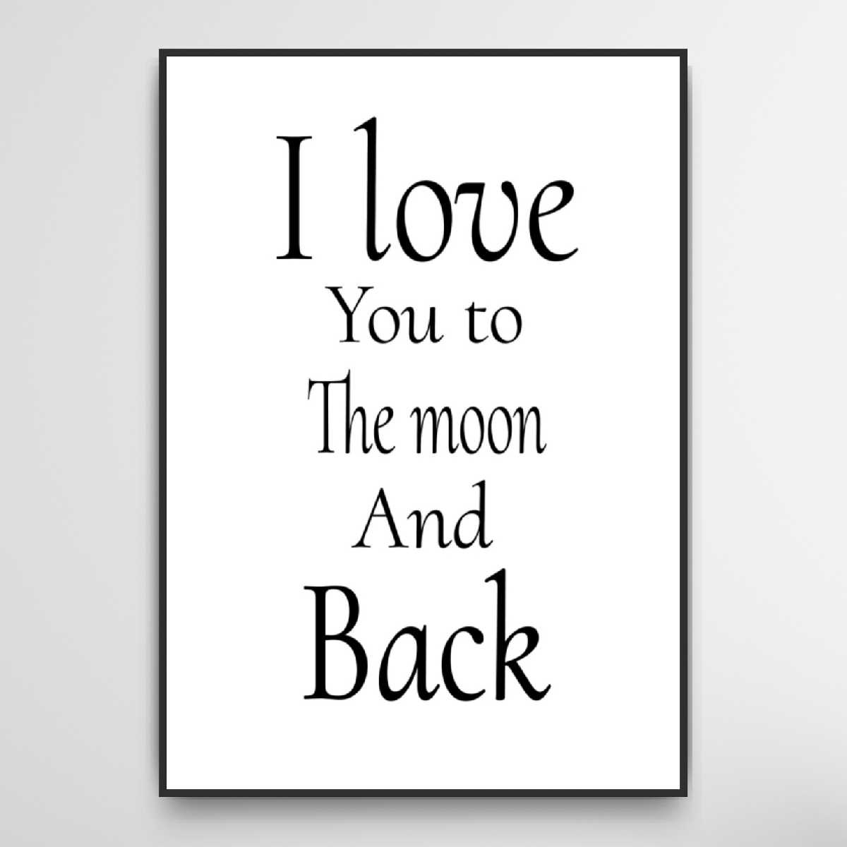 Tekst plakater 50 x 70 cm.