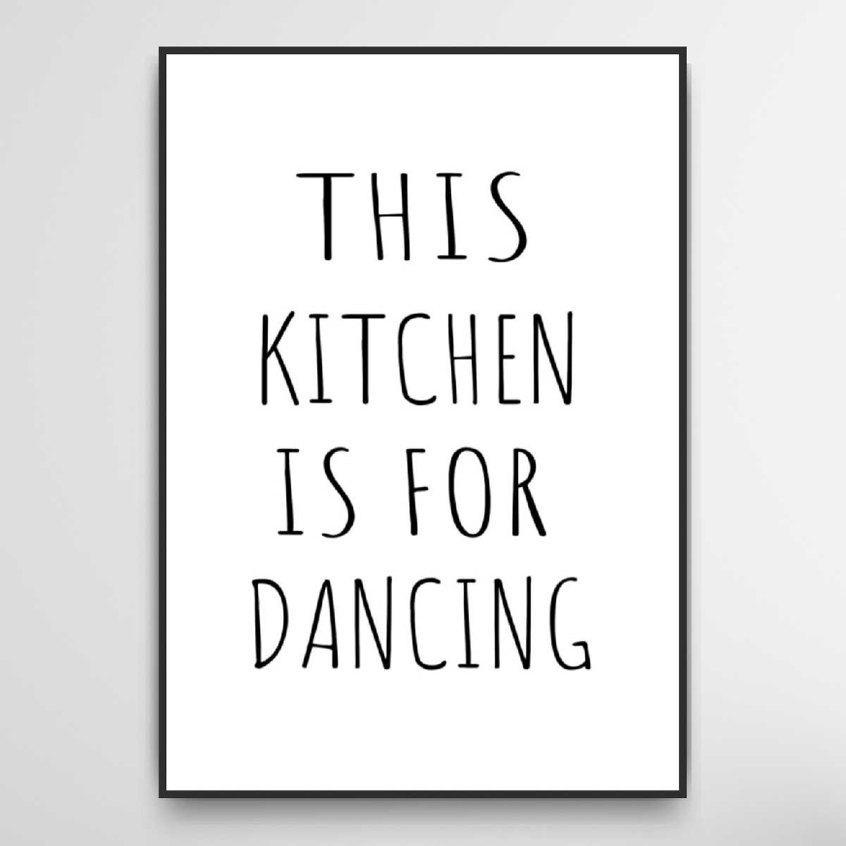 Køkken plakater 50 x 70 cm.