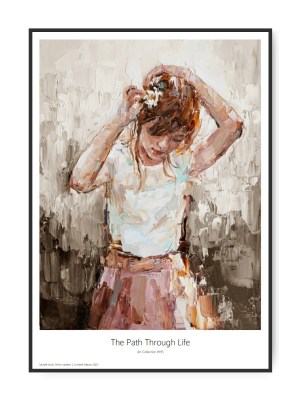 The Path Through Life, 70×100 cm, plakat Art Collection #195 Mål 70 x 100 cm. Trykt på 170 gram silk plakatpapir Eks. fragt Sendes indenfor 1-4 dage med GLS uden omdeling.
