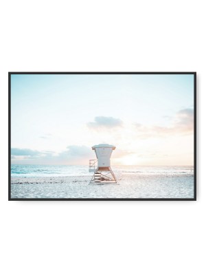 Redningstårn, 50 x 70 cm plakat