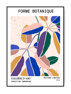 Forme Botanique no.19, 50 x 70 cm plakat