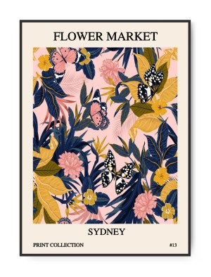 Flower Market No.13, 50 x 70 cm plakat
