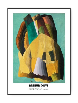 Arthur Dove, Shore Road, 50 x 70 cm plakat