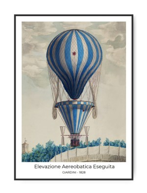 Elevazione - Gardini 1928, 50 x 70 cm plakat