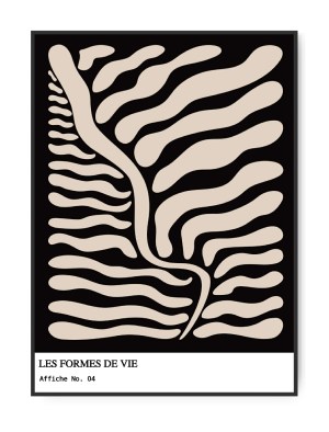 Les Formes De la Vie, No. 04, A4 Plakat