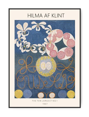 Hilma Af Klint - The Ten Largest No. 1, 50 x 70 cm plakat