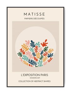 Henri Matisse Cirkel, 50 x 70 cm plakat