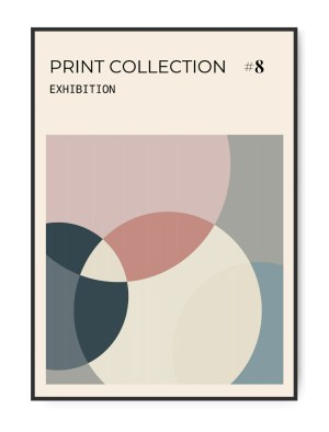 Print Collection No.8, 50 x 70 cm plakat