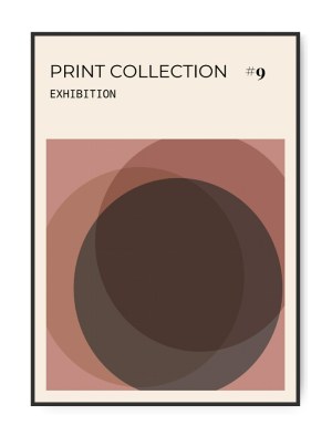 Print Collection No.9, 50 x 70 cm plakat