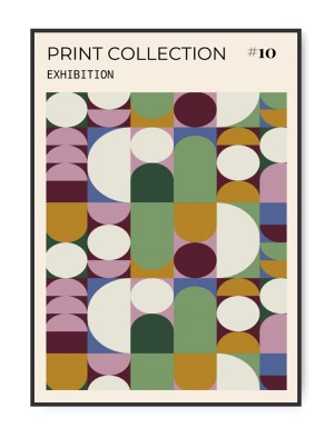 Print Collection No.10, 50 x 70 cm plakat