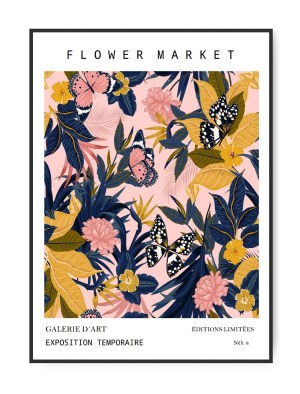 Flower market No. 13,  A4 21 x 30 cm plakat