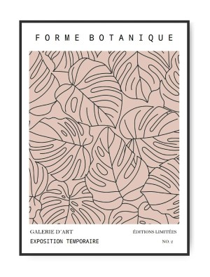 Forme Botanique, No. 2, A4 21 x 30 cm plakat