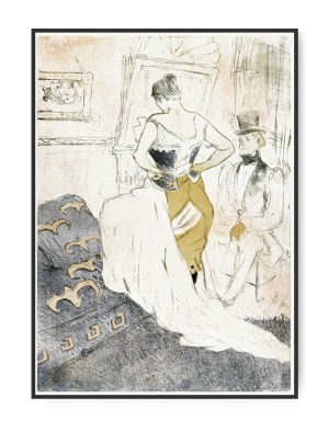 Henri De Toulouse, Corsette, A4 21 x 30 cm plakat