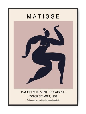 Matisse Dancer No.1, A4 21 x 30 cm
