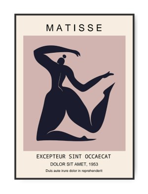 Matisse Dancer No.2, A4 21 x 30 cm