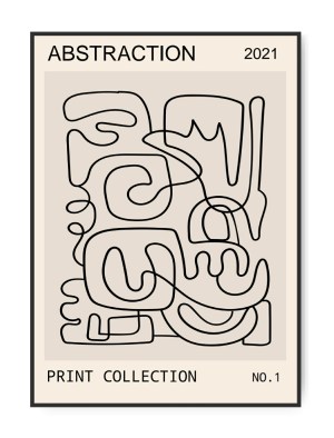 Print Collection No. 01,  A4, 21 x 30 cm plakat