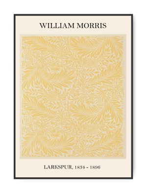 William Morris Lakspur plakat