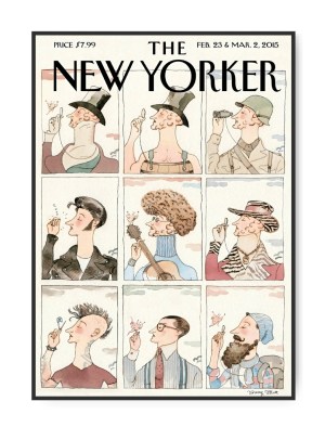 The New Yorker 2015, 50x70 cm Plakat