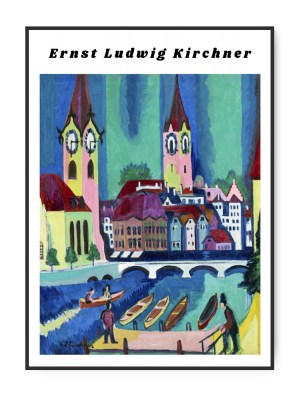 Ernst Ludwig Kirchner, A3 30 x 42 cm plakat