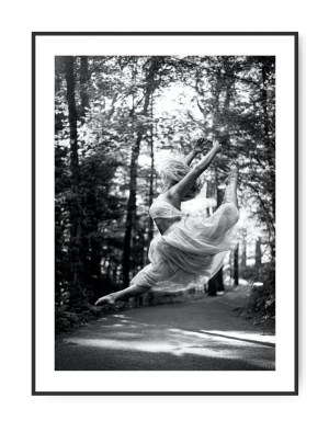 Jumping Woman, 50x70 cm plakat
