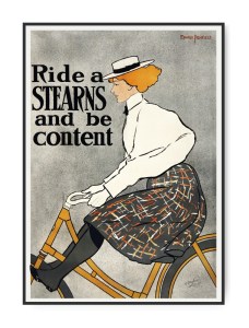 Edward Penfield, Ride A Stearns, A3 30 x 42 cm plakat