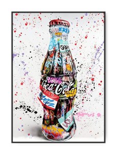 Coca Cola art, A3 Plakat
