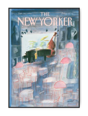 The New Yorker 1986, 50x70 cm Plakat