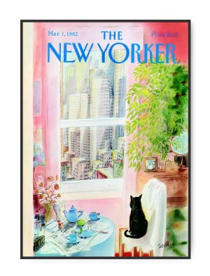 The New Yorker 1982, 50x70 cm Plakat