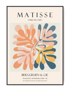Matisse Berggruen Jazz, A3 plakat