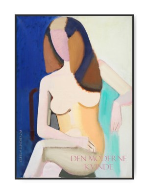 Vilhelm Lundstrøm Den moderne kvinde plakat