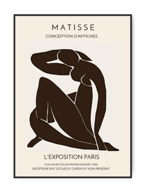 Henri Matisse, Portrait of a woman, 50 x 70 cm plakat