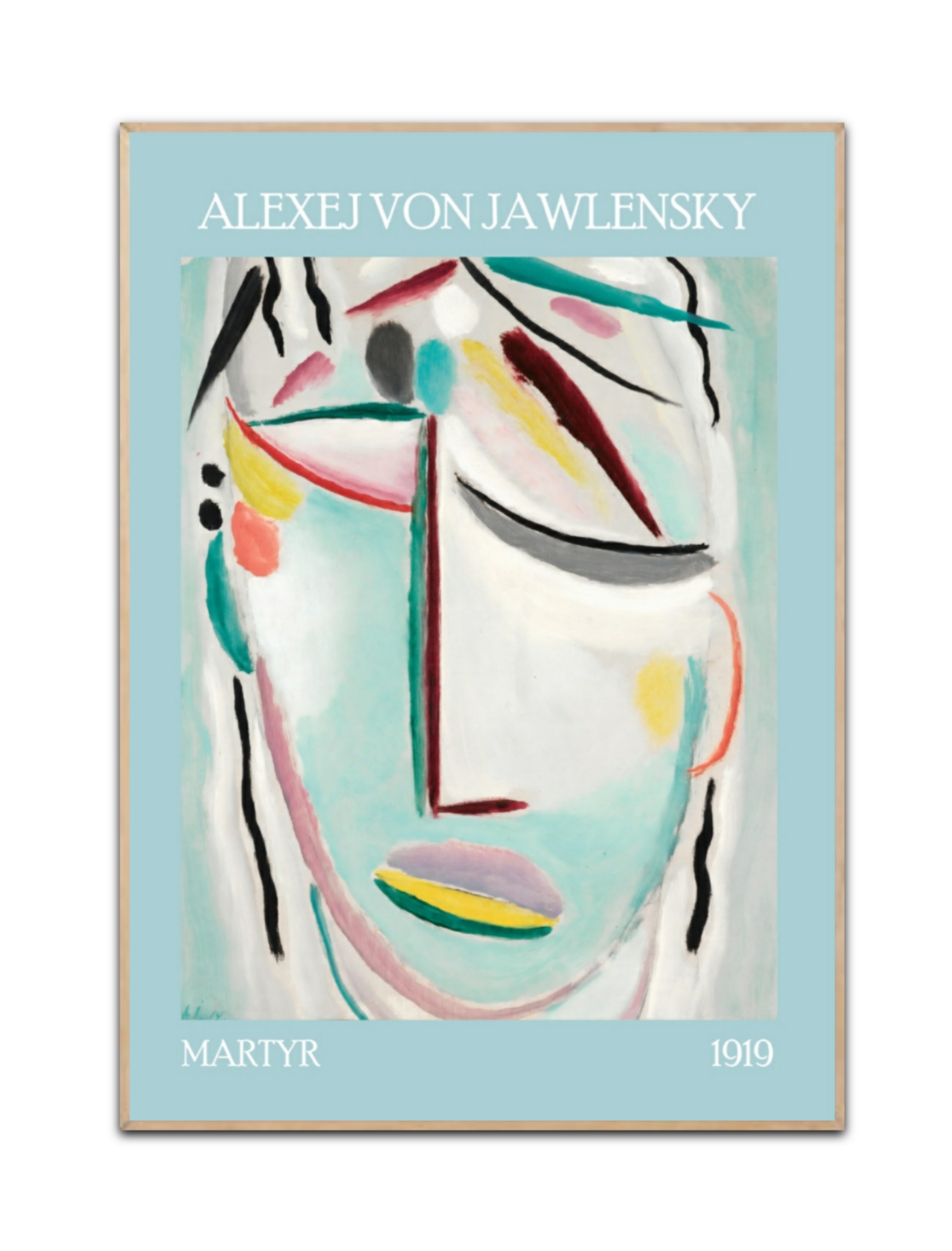 Alexej Von Jawlenski, Martyr, 50 x 70 cm Plakat - Billede 2