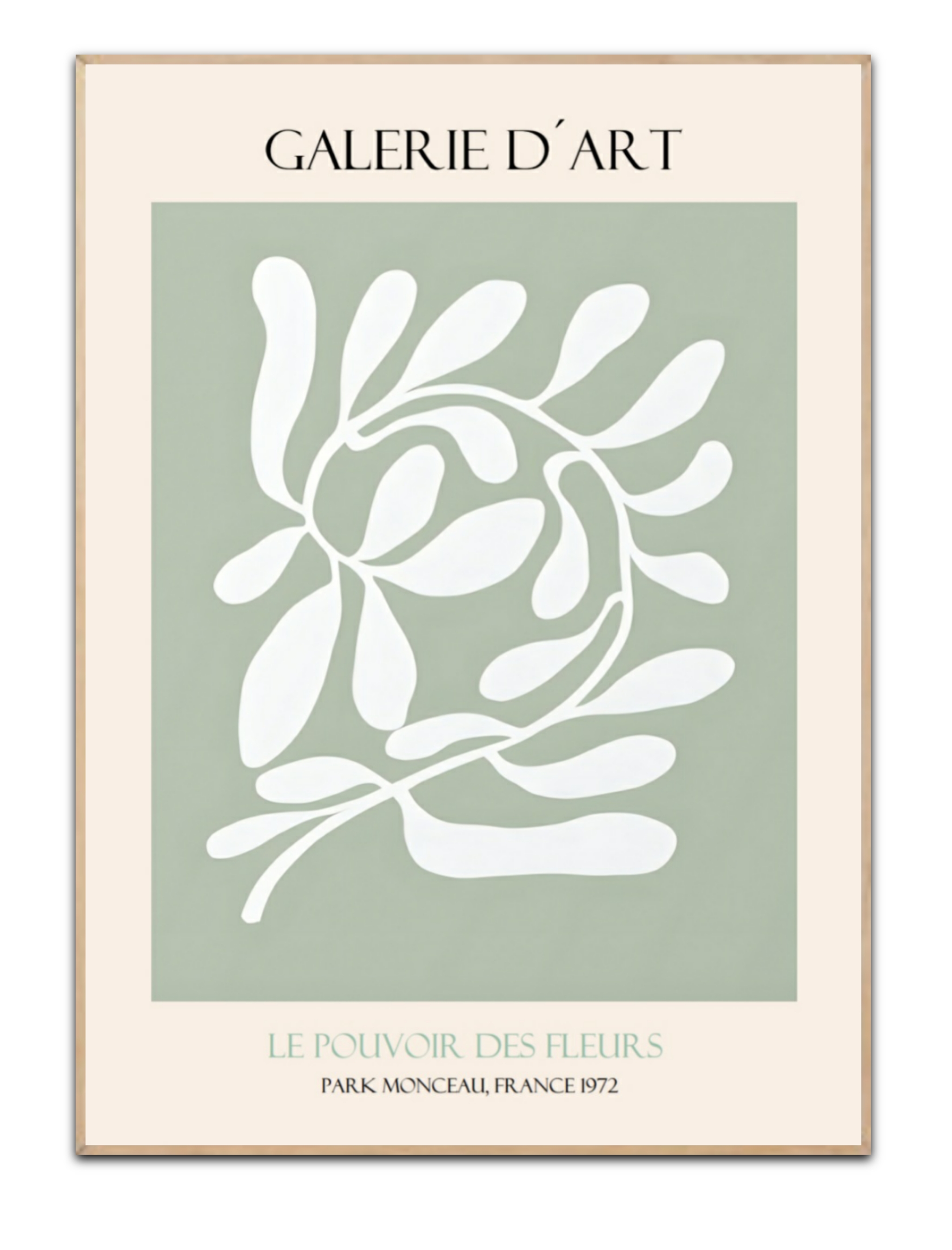 Galerie D´art, - Le pouvoir Green, 50 x 70 cm plakat - Billede 2