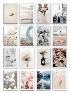 Natur Plakatpakke med 20 stk A5 kort