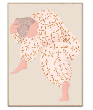 Lagom, Lady pose, A3 plakat