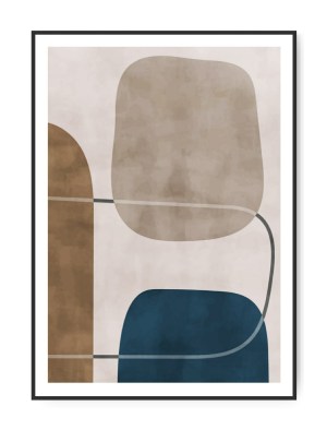 Color Shapes No. 1, 50x70 cm Plakat