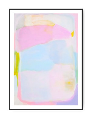 Pastel Abstract, 50x70 cm plakat