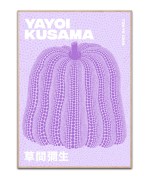 Purple Pumpkin  Yay oi Kus ama- 50x70 cm plakat