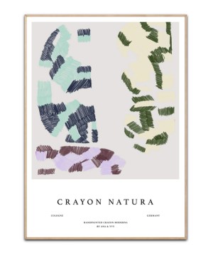 Crayon Natura 1, 50x70 cm plakat