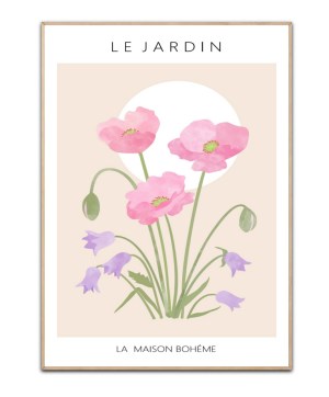 Le Jardin Maison no. 1 - 50x70 cm plakat