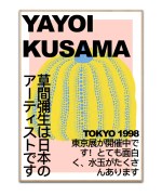 Pumpkin Yellow/Rose Yay oi Kus ama,  - 50x70 cm plakat