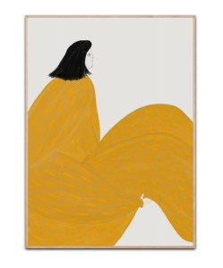 Shaky Yellow, 50x70 cm plakat