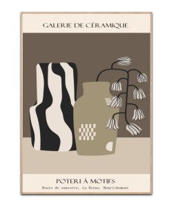 Galerie De Céramique no.2, 50x70 cm plakat