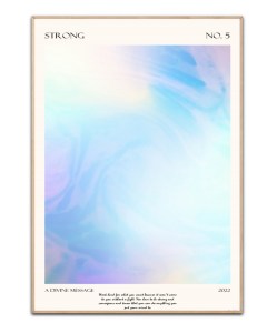 Divine message - Strong, 50x70 cm plakat