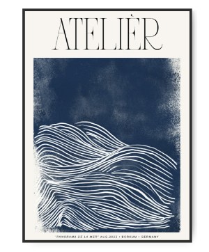 Atelier, 50x70 cm Plakat