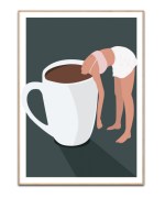 Need Coffee, 50x70 cm plakat