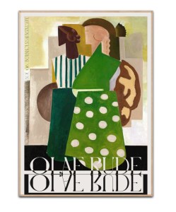 Olaf Rude, 50x70 cm plakat